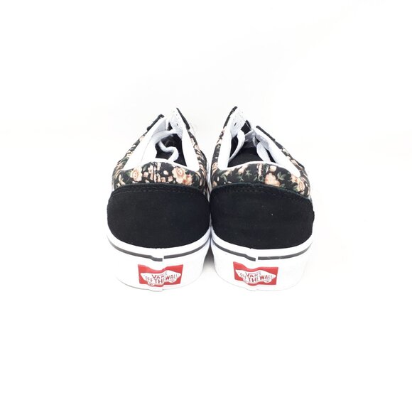 Vans Old Skool Rose Dreams Black White Skate Authentic Shoe Sneaker Womens 6 US - Picture 6 of 12